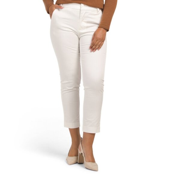 VINCE Off White Coin Pocket Chino Pants